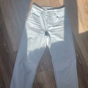 Old Navy high rise straight light wash jeans